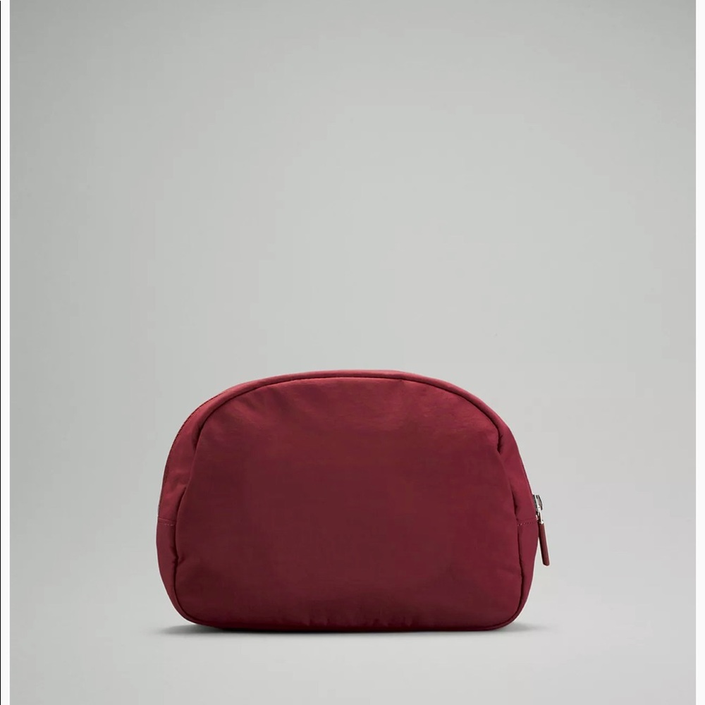 Lululemon🍋Double Zip Pouch-mulled wine - Picture 2 of 13